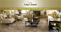 Desktop Screenshot of lingcarpets.com.sg